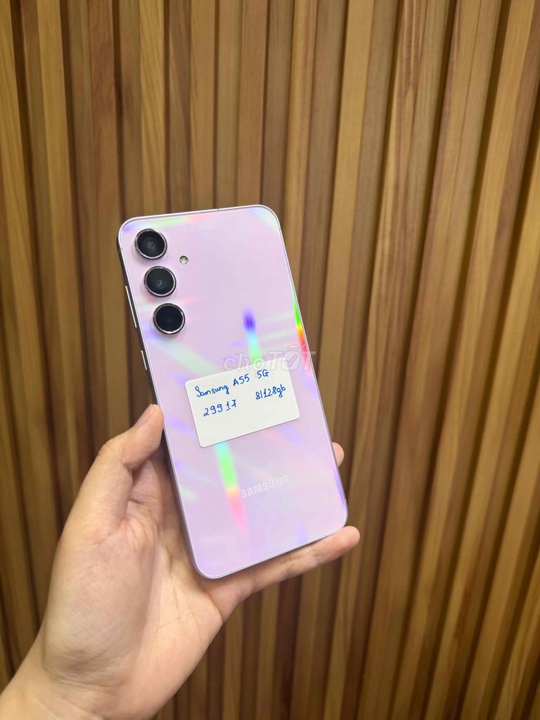 Samsung Galaxy A55 5G 128GB Tím. Mua bán Điện thoại tại Quận 10 Tp Hồ Chí Minh được đăng bởi Đăng Sơn Store hình 1