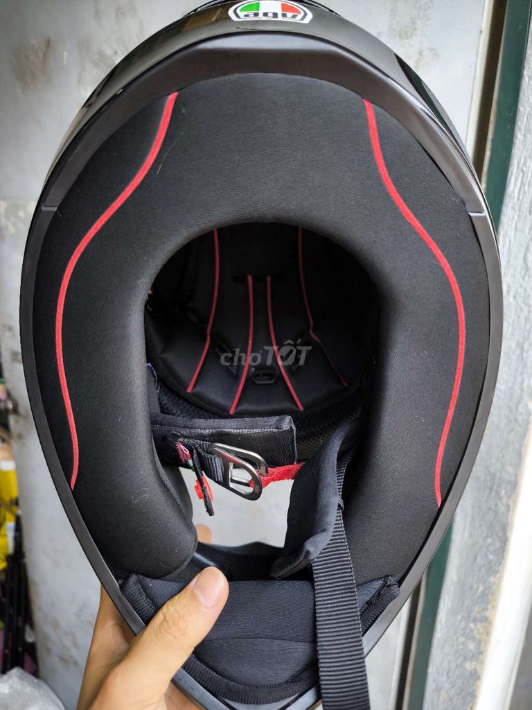 Nón agv k1 like new sẵn pinlock size M