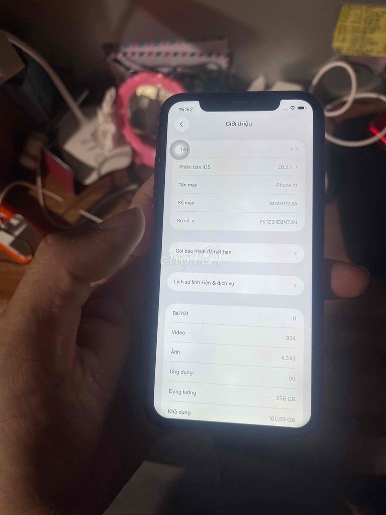 Apple iPhone 11 256GB Đỏ lỗi Face ID. Mua bán Điện thoại tại Huyện Đan Phượng Hà Nội được đăng bởi nguyễn nam hình 1