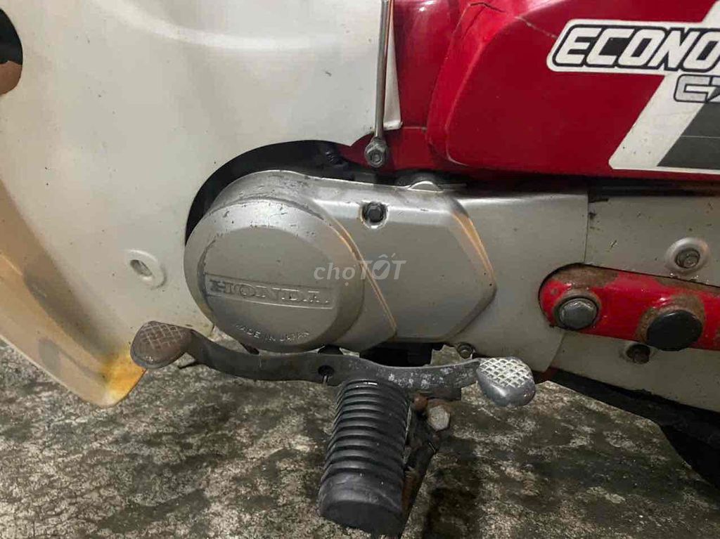 Honda Econo-Power C70 Đỏ, Trắng. Mua bán Xe máy tại Thị xã Phú Mỹ Bà Rịa - Vũng Tàu được đăng bởi Hai hình 6