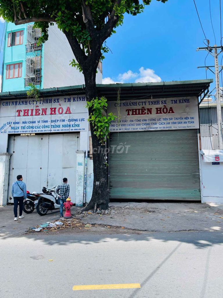 Bán xưởng mặt tiền Tân Kỳ Tân Quý 1.300m²