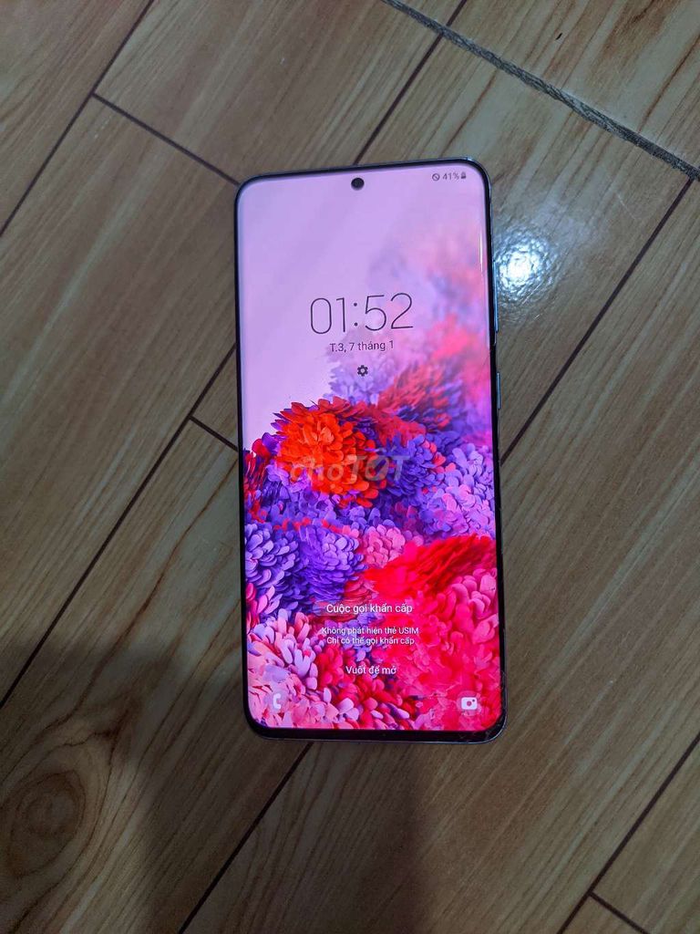 Samsung S20 128GB Xanh Bể kính liệt cảm.đúng giá. . Mua bán Điện thoại tại Thành phố Thủ Đức Tp Hồ Chí Minh được đăng bởi Là  hình 1