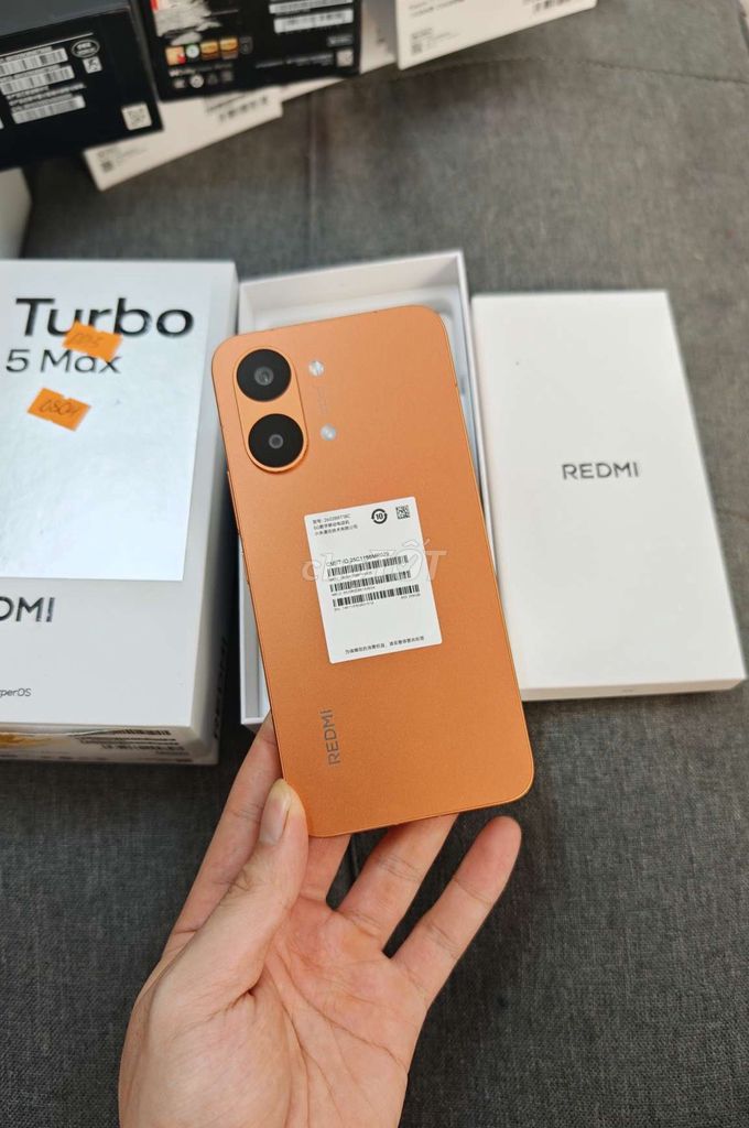 Turbo 5 Max 12/256Gb Fullbox Đẹp Keng, Pin 9000mAh. Mua bán Điện thoại tại Quận Tân Bình Tp Hồ Chí Minh được đăng bởi Kiên Android Shop hình 1