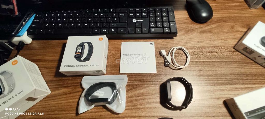 Xiaomi Smart Band 9 Active Đen. Mua bán Thiết bị đeo thông minh tại Thành phố Pleiku Gia Lai được đăng bởi Khang Lê hình 1