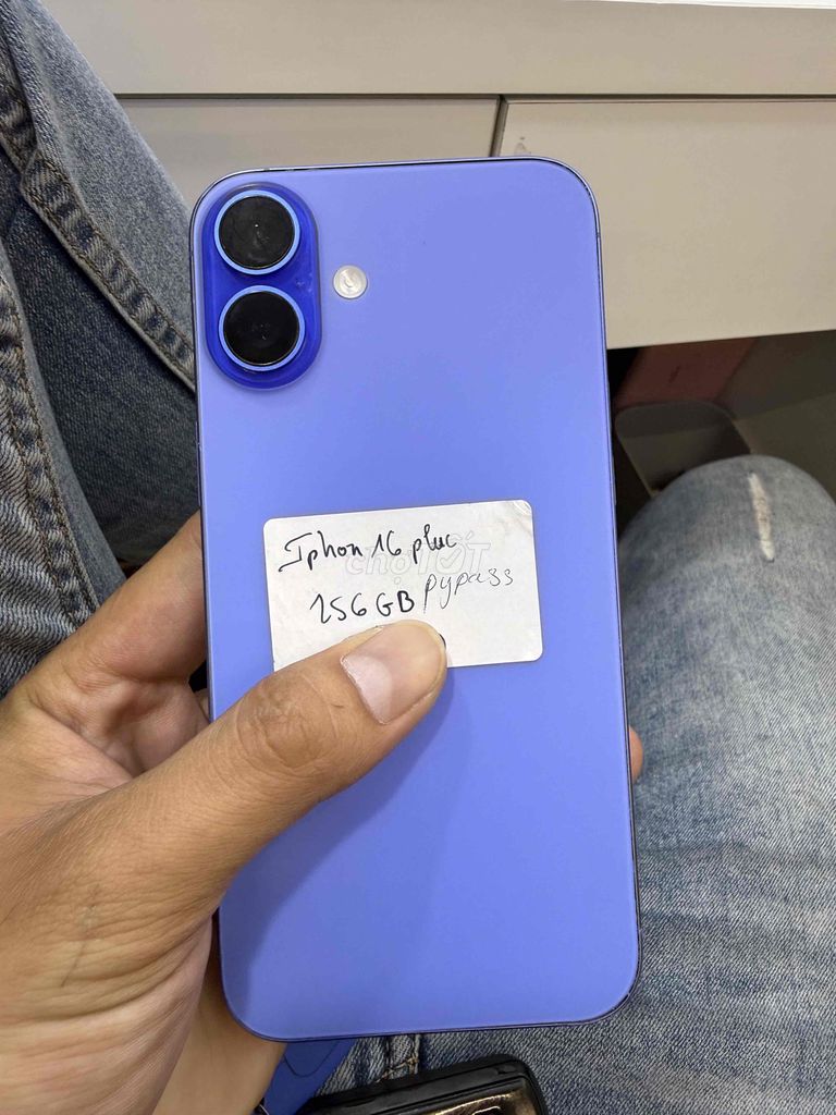 Apple iPhone 16 Plus 256GB Xanh Ko Dùng Sim. Mua bán Điện thoại tại Quận 4 Tp Hồ Chí Minh được đăng bởi Nguyễn Thị Minh hình 1