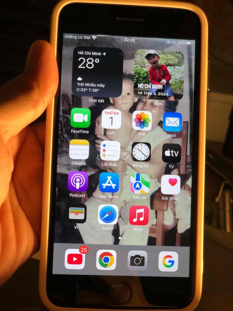 Bán iphone 7plus 128gb màu đen đang xài