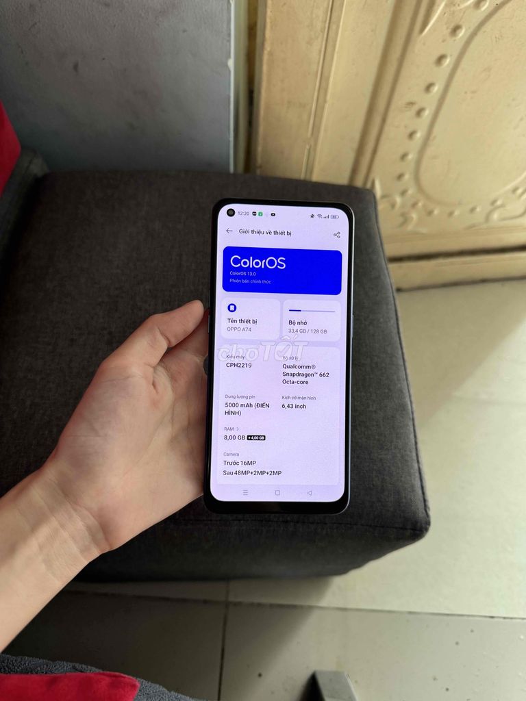 Thanh Lý Oppo A74 8/128GB