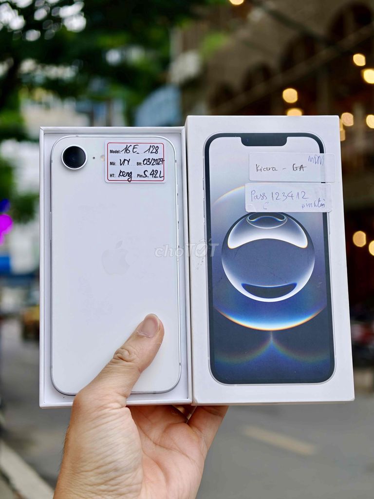 iPhone 16E 128GB Trắng VN/A như mới. Mua bán Điện thoại tại Quận Đống Đa Hà Nội được đăng bởi Lâm Bảo Tuyên hình 1