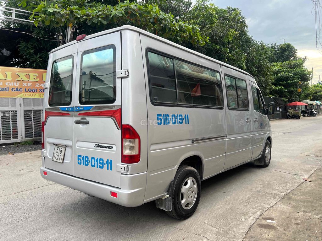 MercedesSpriter Van 6 chổ 850kg đi giờ cấm sx 2007. Mua bán Ô tô tại Quận 8 Tp Hồ Chí Minh được đăng bởi Đông Mai hình 4