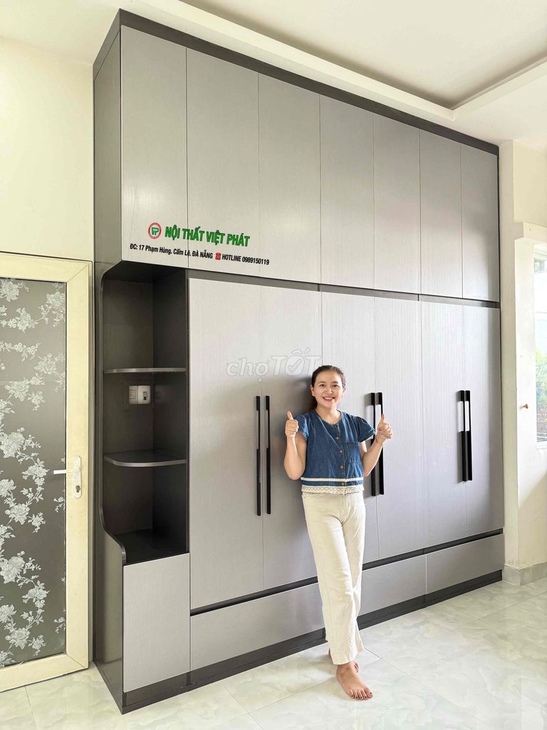 Tủ quần áo Nội Thất Việt Phát Chinhuei 2.0 PRO 18. Mua bán Tủ, kệ gia đình tại Quận Cẩm Lệ Đà Nẵng được đăng bởi Nội Thất Nhựa Đài Loan Việt Phát hình 1