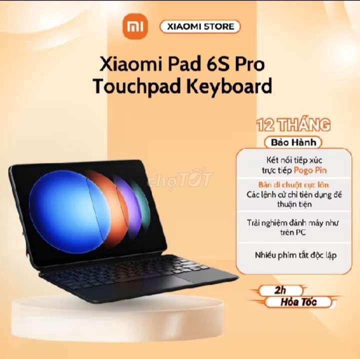 Bàn phím Xiaomi Pad 6S Pro Đen. Mua bán Phụ kiện (Màn hình, Chuột...) tại Quận 11 Tp Hồ Chí Minh được đăng bởi Diệu Phượng hình 1