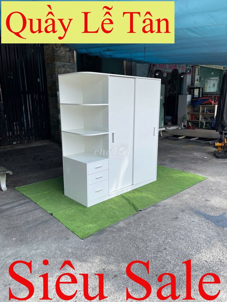 TỦ QUẦN ÁO= TỦ QUẦN ÁO= TỦ QUẦN ÁO CỬA LÙA 1M6=11. Mua bán Tủ, kệ gia đình tại Quận 12 Tp Hồ Chí Minh được đăng bởi Hàng Thanh Lý 268 hình 1
