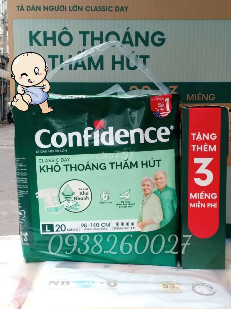 Tã Người lớn Confidence giá tốt chất lượng