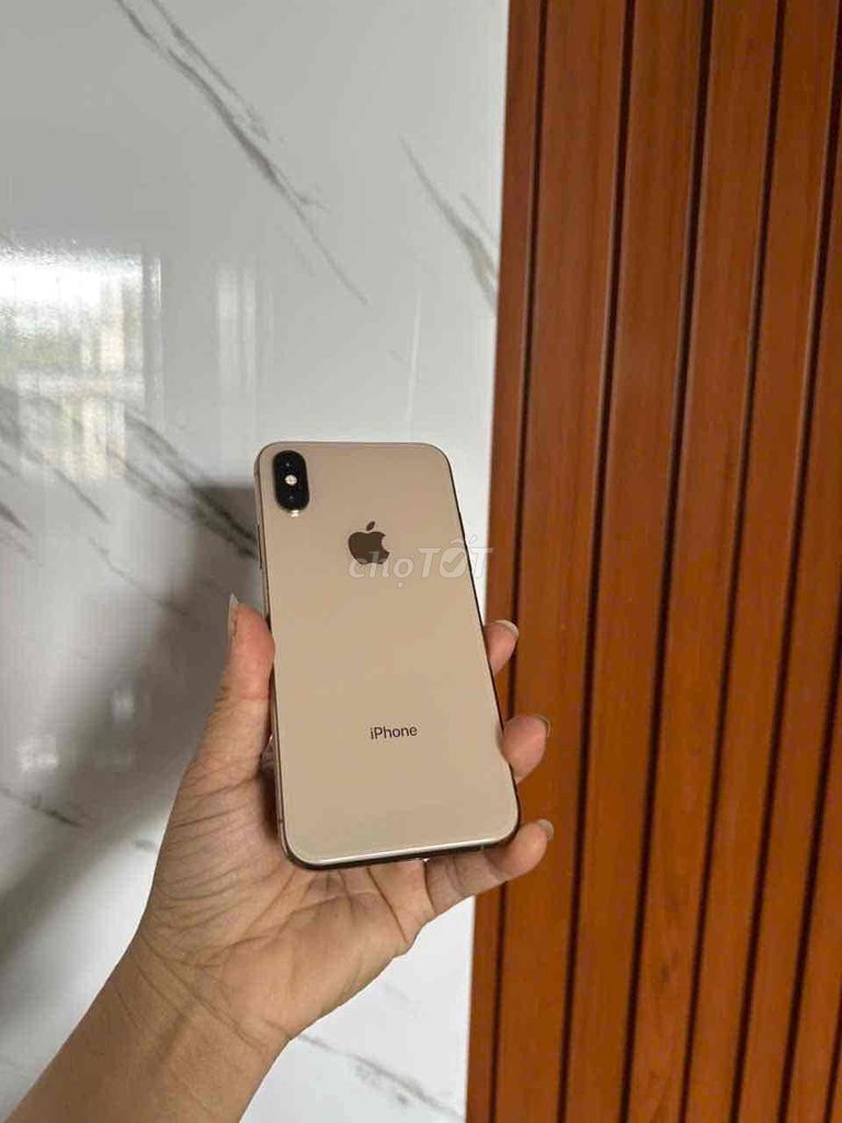 iphone xs 64G gold- quốc tế- pin100%