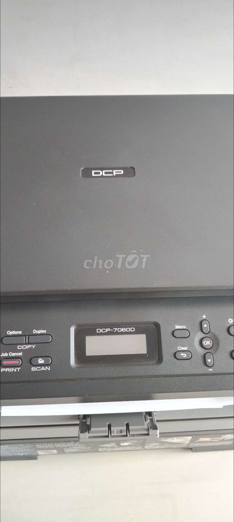 Máy in Brother DCP-7060D Xám. Mua bán Đồ dùng văn phòng tại Thành phố Thuận An Bình Dương được đăng bởi Máy in cũ  hình 1