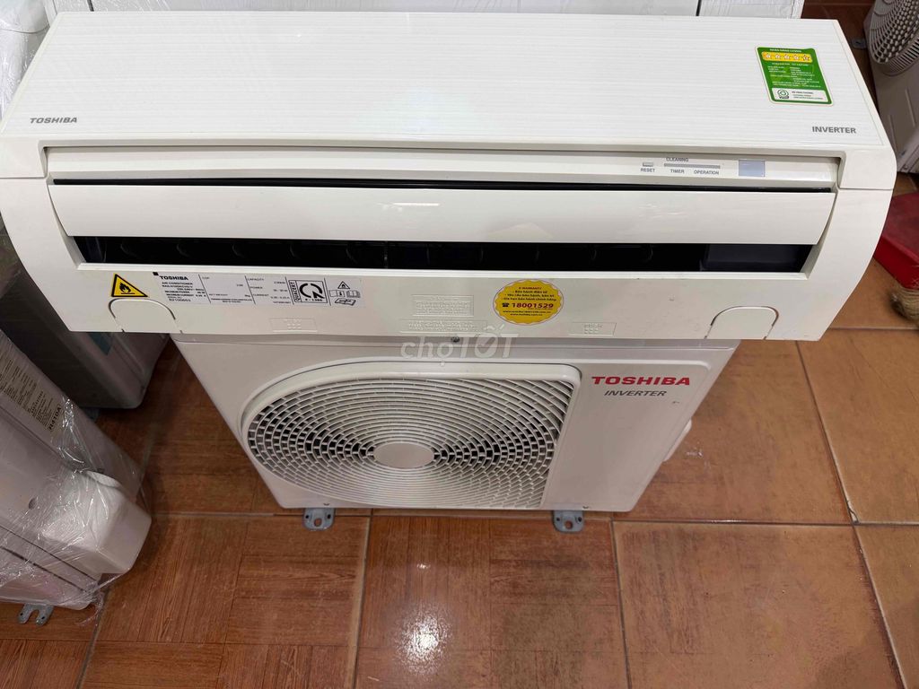 Máy lạnh Toshiba inverter 1hp. Mua bán Máy lạnh, điều hoà tại Quận 7 Tp Hồ Chí Minh được đăng bởi Công Ty TNHH TM DV VT Kỹ Thuật  Hoàng Phúc hình 1