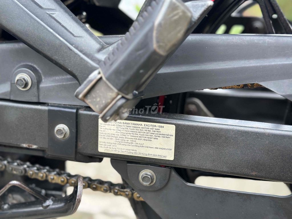 🆘 EXCITER ĐỜI 2010 1S94 CHUẨN ZIN MỘC. Mua bán Xe máy tại Huyện Châu Thành Sóc Trăng được đăng bởi Dịch Vụ Cầm Xe Đức Lan  hình 9
