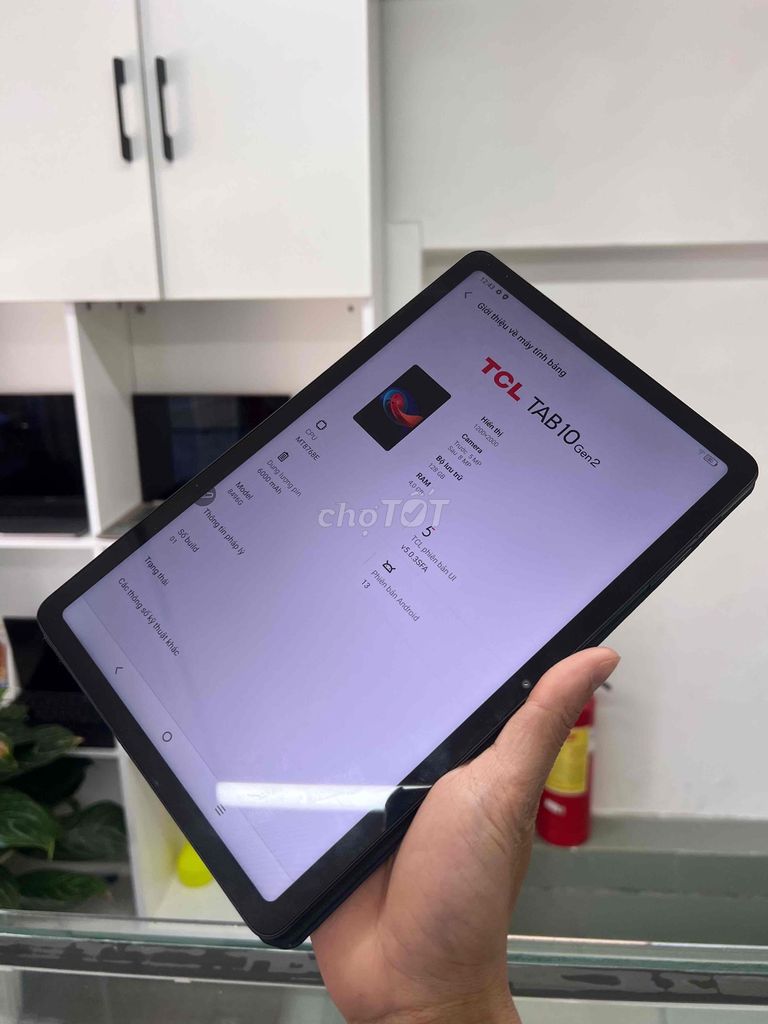 TCL Tab 10 Gen 2 4GB/128GB Xám. Mua bán Máy tính bảng tại Thành phố Đà Lạt Lâm Đồng được đăng bởi HPSTORE ĐÀ LẠT hình 1