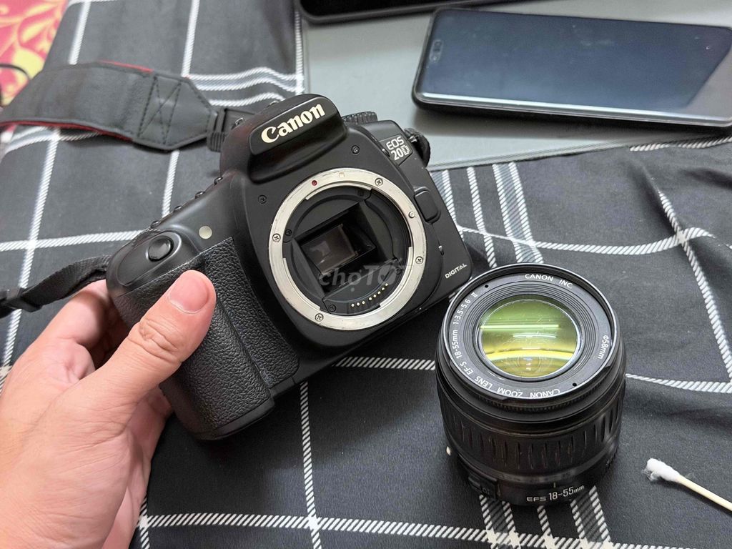Canon EOS 20D + kit 18-55 ii. Mua bán Máy ảnh, Máy quay tại Quận Hà Đông Hà Nội được đăng bởi Trần Hưng  hình 1