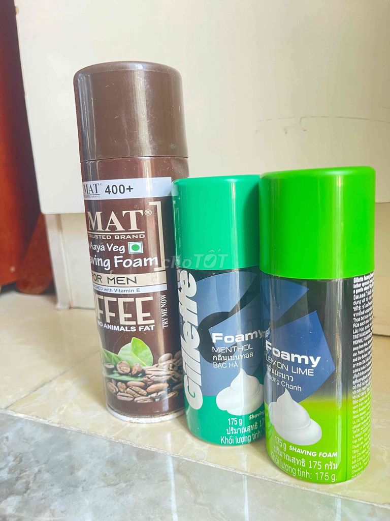 Bọt cạo râu hang nhập .. Mua bán Phụ kiện thời trang khác tại Quận Tân Bình Tp Hồ Chí Minh được đăng bởi mẹ bĩm thanh lí đồ cá nhân hình 1