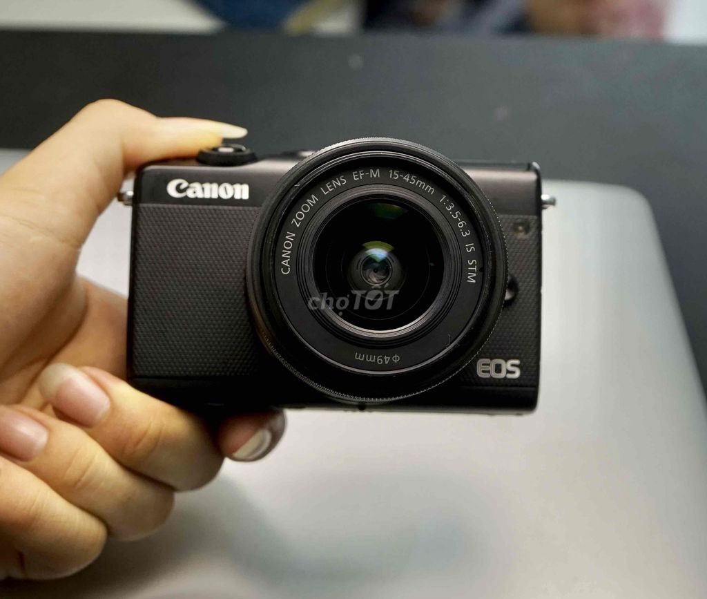 Máy ảnh Canon EOS M100 Đen. Mua bán Máy ảnh, Máy quay tại Quận 3 Tp Hồ Chí Minh được đăng bởi Nguyễn Quang Minh hình 1