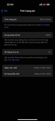 Iphone 16 Pro 128gb LLA 99% Fullbox. Mua bán Điện thoại tại Huyện Hóc Môn Tp Hồ Chí Minh được đăng bởi Trần Đại Dương