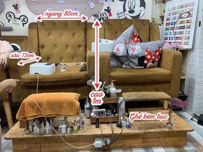 Thanh lý tủ, bàn và ghế nail. Mua bán Nội thất, đồ gia dụng khác tại Quận Bình Tân Tp Hồ Chí Minh được đăng bởi Rita