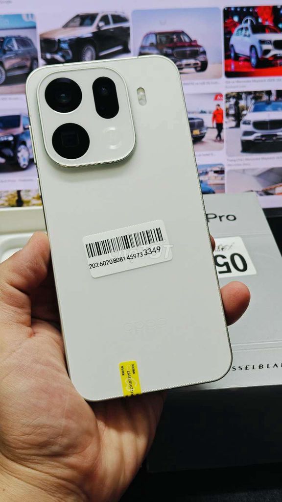 Oppo Find X9 Pro 512GB Trắng. Mua bán Điện thoại tại Quận Hà Đông Hà Nội được đăng bởi Tài hình 1
