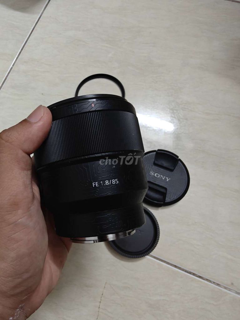 Ống kính lens Sony 85 F1.8