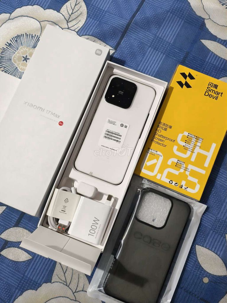 Xiaomi 17 Max Trắng 8000 mAh 8elite gen5 Đầy đủ. Mua bán Điện thoại tại Quận Hải Châu Đà Nẵng được đăng bởi Ken Ken hình 1