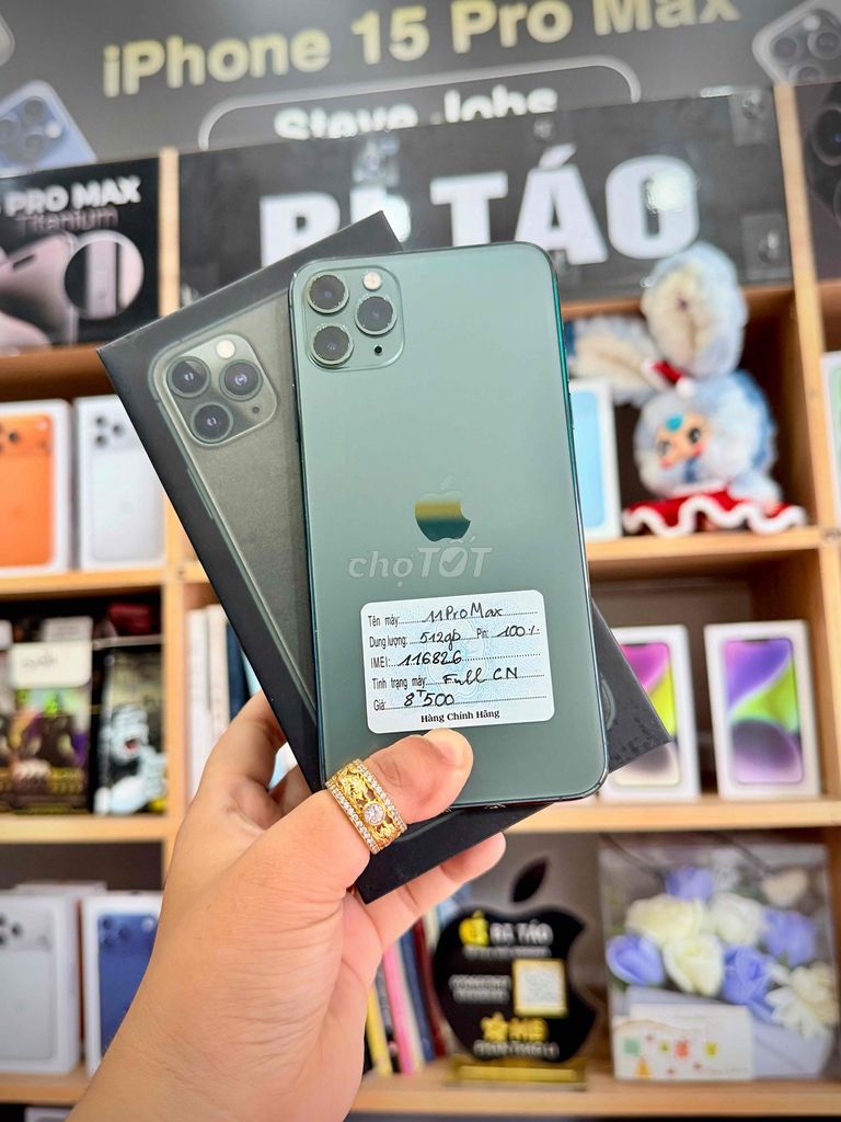 Apple iPhone 11 Pro Max 512GB Green. Mua bán Điện thoại tại Thành phố Long Xuyên An Giang được đăng bởi Bi Táo Store hình 1