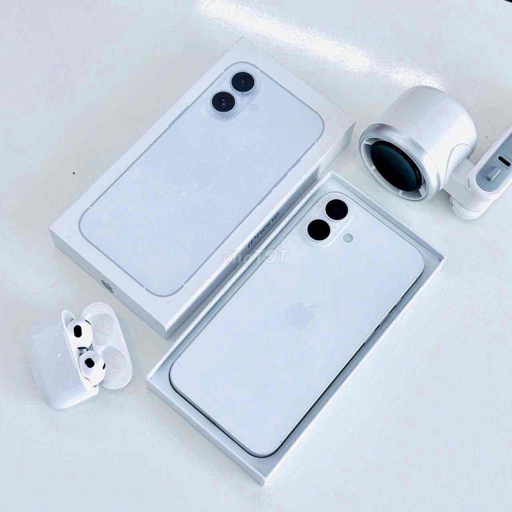 Apple iPhone 16 Plus 128GB Trắng. Mua bán Điện thoại tại Quận Ninh Kiều Cần Thơ được đăng bởi Như Ý Mobile Cần Thơ hình 1