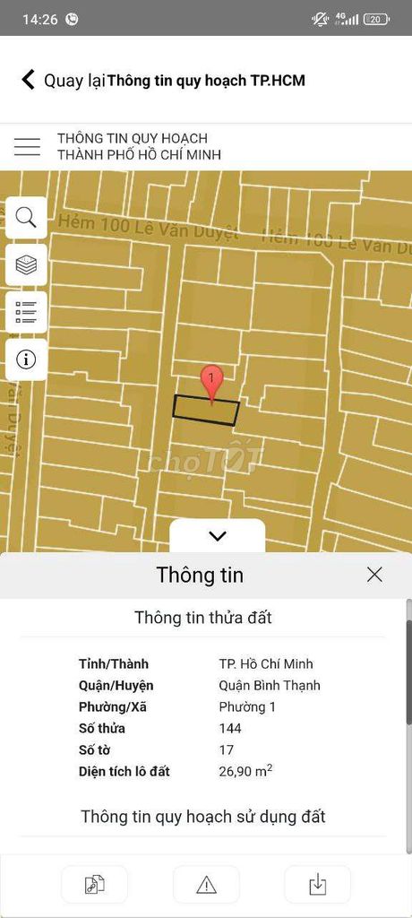 BÁN NHÀ BÌNH THẠNH – LÊ VĂN DUYỆT