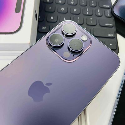 iphone 14 Pro 256gb tím đang dùng còn bh TGDĐ 6T