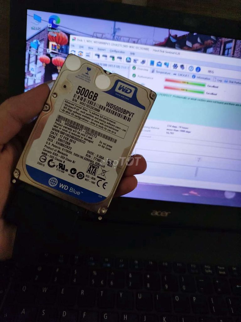 HDD 500Gb good 100%