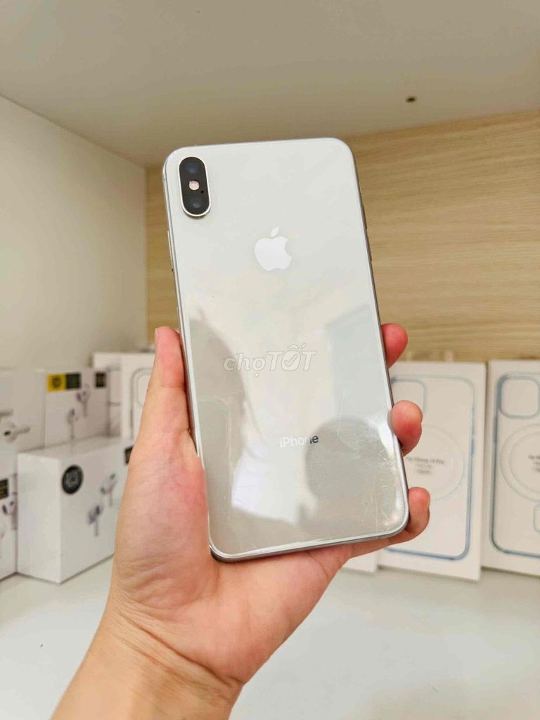 Apple iPhone XS Max 64GB Bạc. Mua bán Điện thoại tại Thành phố Long Xuyên An Giang được đăng bởi Khoa Knmobile An Giang hình 1