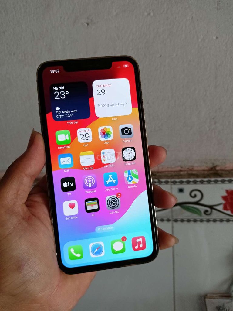 iPhone Xs Max 256GB Độ vỏ 14 pro max. Mua bán Điện thoại tại Quận Bình Thuỷ Cần Thơ được đăng bởi CH Thuan Mobile hình 1