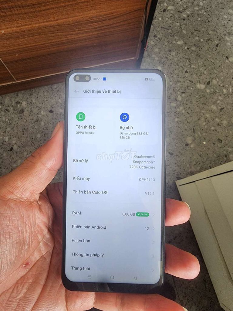 Oppo Reno4 128GB. Mua bán Điện thoại tại Quận 12 Tp Hồ Chí Minh được đăng bởi Toàn hình 1