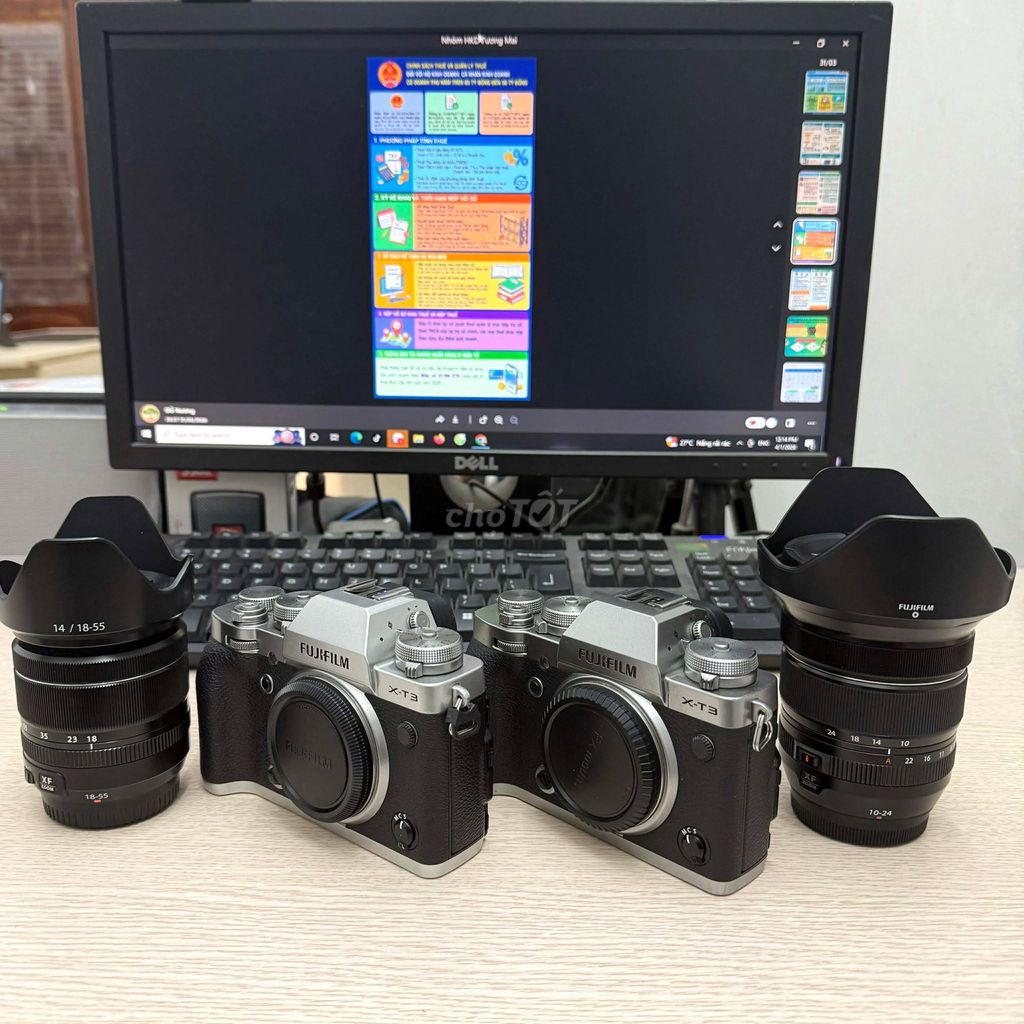 Fujifilm X-T3 & 10-24 F4 WR II & 18-55 F2.8-4 XF. Mua bán Máy ảnh, Máy quay tại Quận Hai Bà Trưng Hà Nội được đăng bởi Nguyễn Cường Camera hình 1