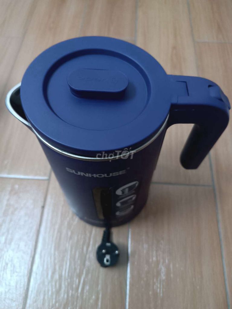 Ấm siêu tốc Sunhouse Xanh 1.8L Inox + nhựa. Mua bán Bếp, lò, đồ điện nhà bếp tại Quận Gò Vấp Tp Hồ Chí Minh được đăng bởi ThyThy hình 1