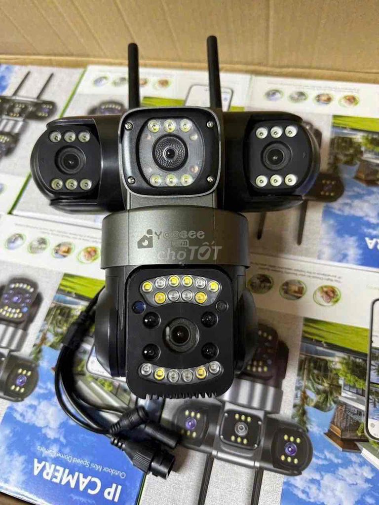 Camera yoosee wifi 3 mắt 3 khung hình. Mua bán Máy ảnh, Máy quay tại Quận Tân Phú Tp Hồ Chí Minh được đăng bởi Camera Pin Thẻ Nhớ hình 1