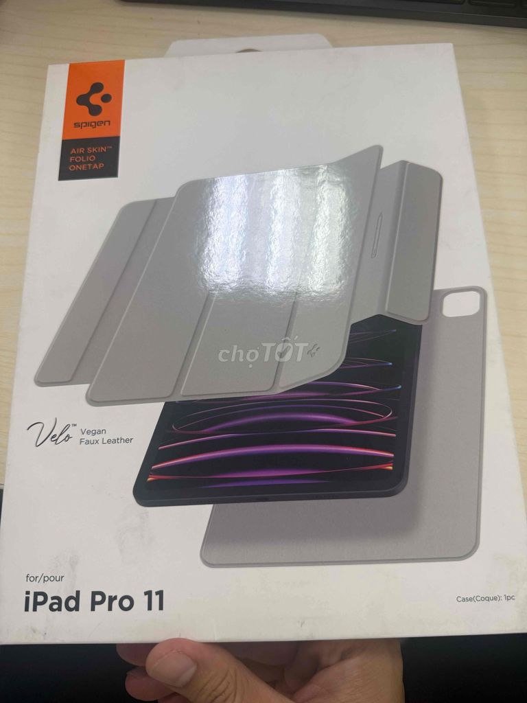 Bao da Spigen Air Skin Folio Onetap. Mua bán Phụ kiện (Màn hình, Chuột...) tại Quận Gò Vấp Tp Hồ Chí Minh được đăng bởi Văn hình 1