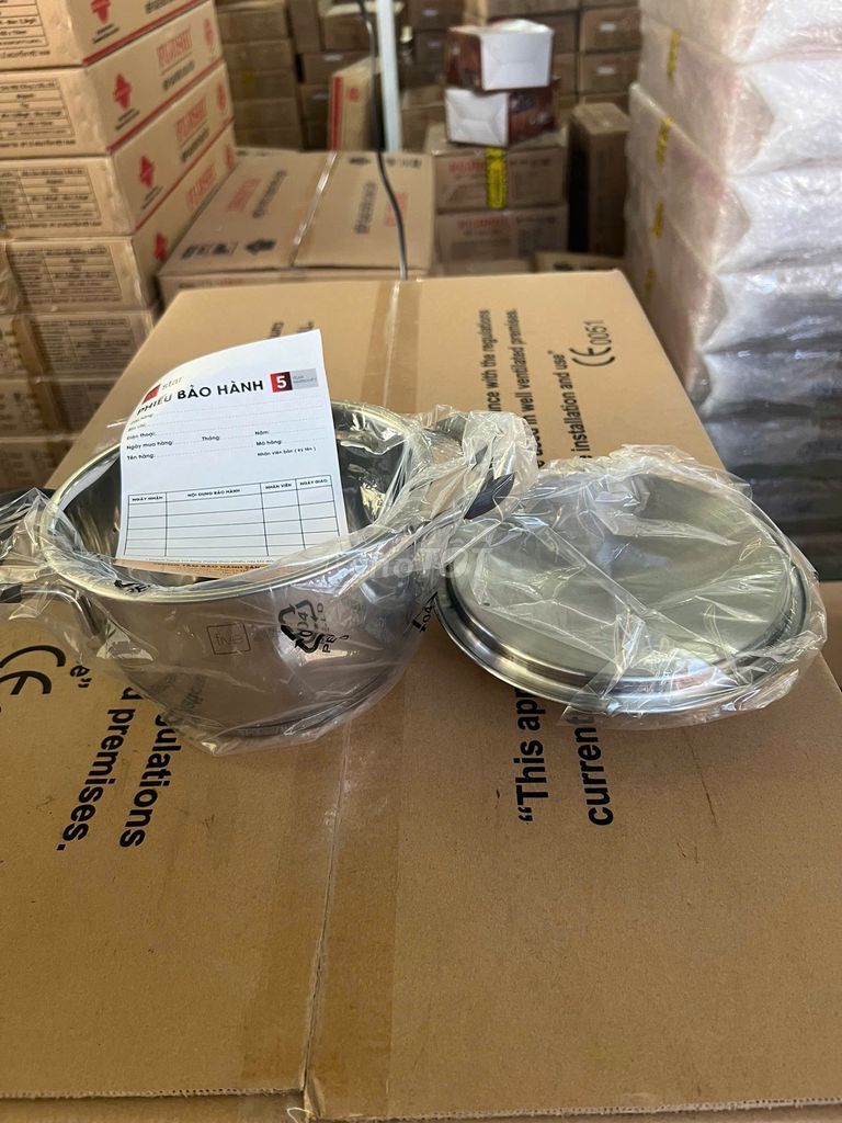 Thanh lý Nồi inox 3 đáy  16cm Fivestar N16-3DC. Mua bán Dụng cụ nhà bếp tại Quận 12 Tp Hồ Chí Minh được đăng bởi Tổng Kho Gia Dụng HCM hình 1