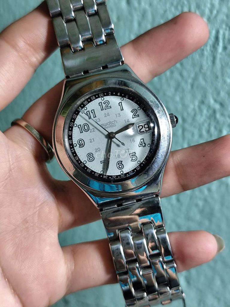 Đồng hồ Swatch Nam Thụy Sỹ Thép Bạc. Mua bán Đồng hồ tại Quận 12 Tp Hồ Chí Minh được đăng bởi Minh hình 1