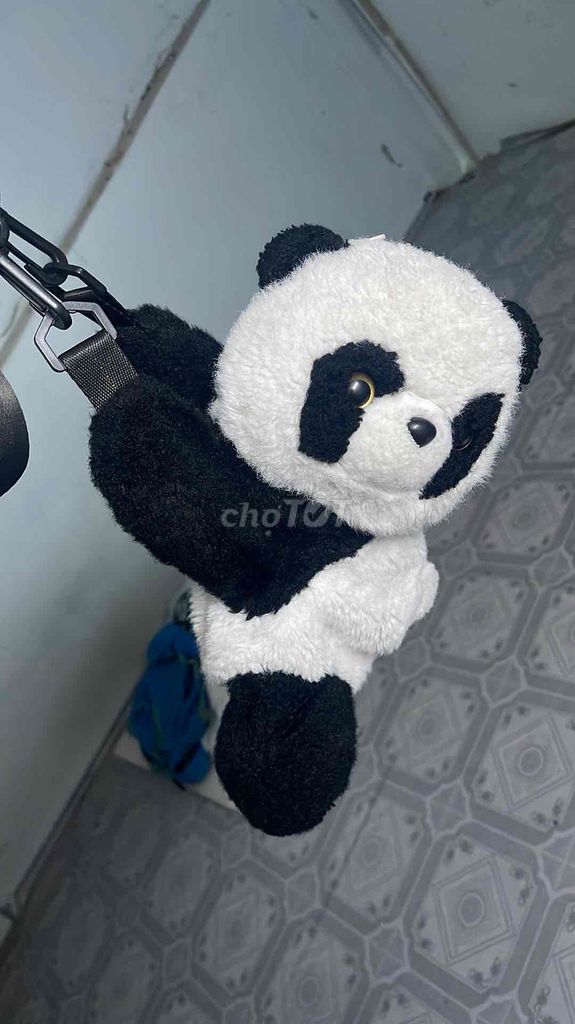 Túi đeo chéo Lông Gấu trúc Đen trắng. Mua bán Túi xách tại Quận Gò Vấp Tp Hồ Chí Minh được đăng bởi Buồn vì em hình 1