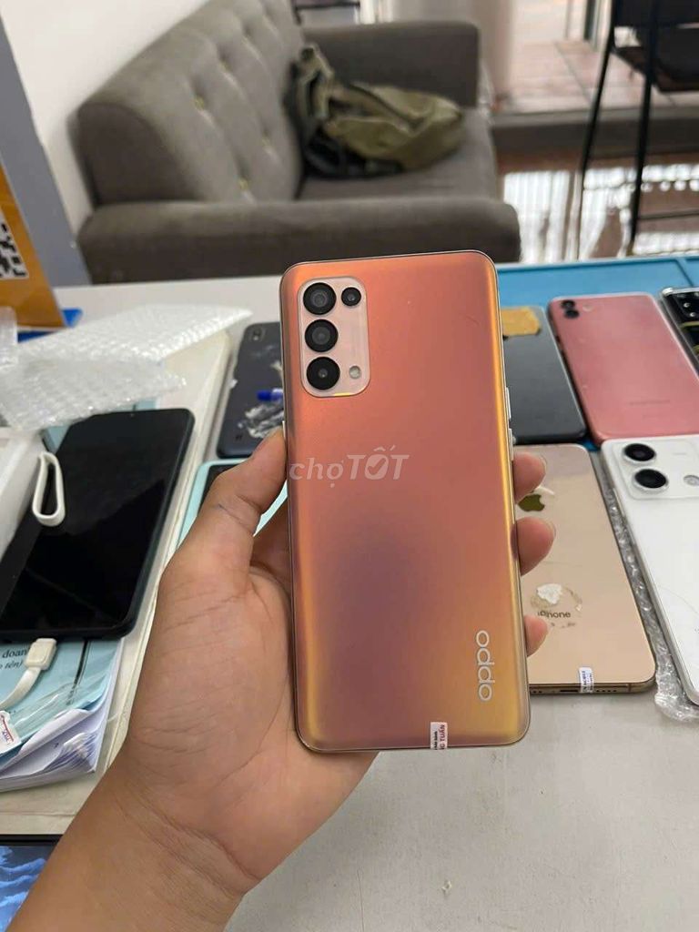 oppo reno5, 8/128gb, mất vân, đẹp. Mua bán Điện thoại tại Thành phố Thủ Dầu Một Bình Dương được đăng bởi Phước Mobile hình 1