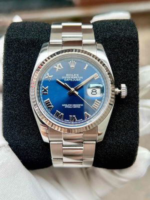 Rolex 116234 Roman Blue Dial 36mm