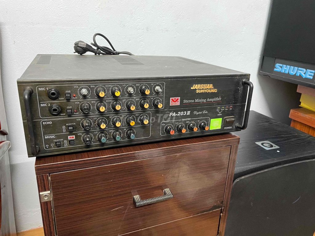 ❤️🎤 Amply Jarguar PA 203 III Cũ tiếng rất hay.. Mua bán Tivi, Âm thanh tại Quận Ba Đình Hà Nội được đăng bởi Mr Tuấn Japan Vtower hình 1