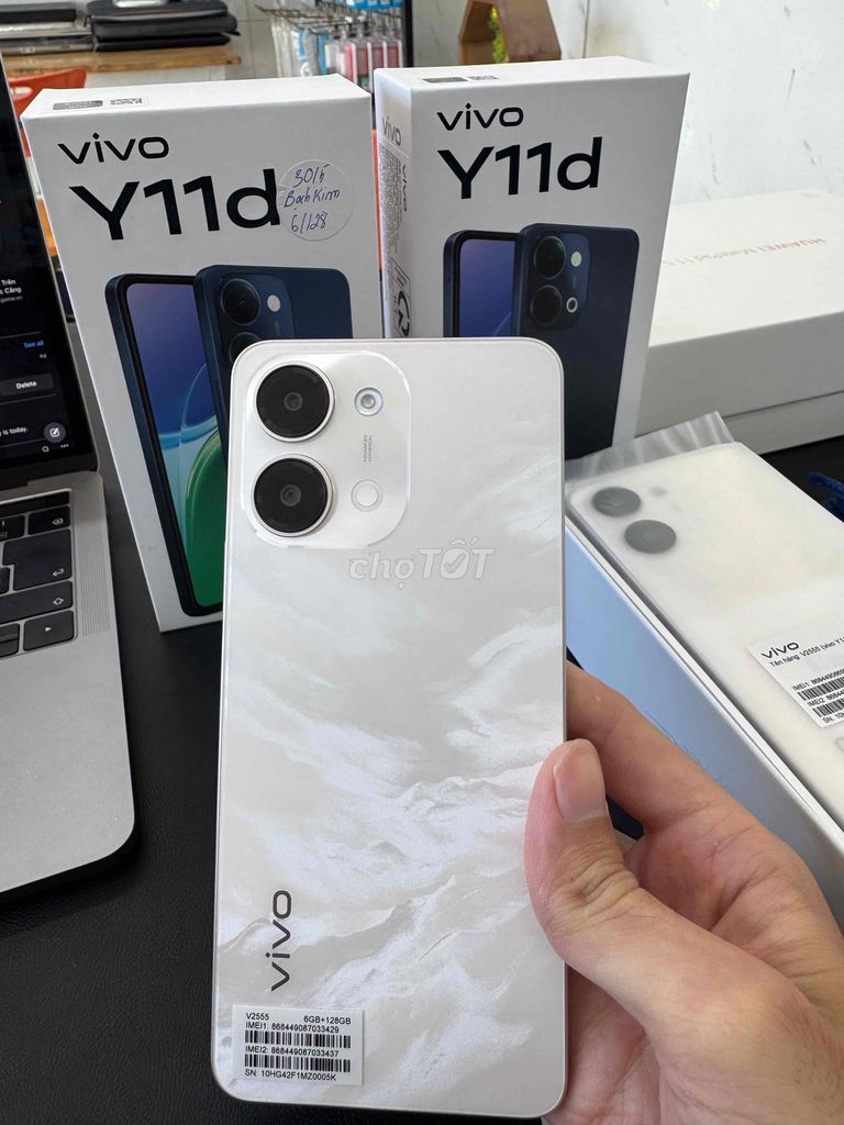 Vivo Y11d 128GB Trắng 6GB New chưa dùng. Mua bán Điện thoại tại Huyện Bến Lức Long An được đăng bởi Thái Bình hình 1