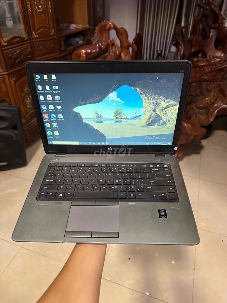 HP Elitebook 840 G2. i5 5300u-8G-256G-14"FHD. Mua bán Laptop tại Thành phố Buôn Ma Thuột Đắk Lắk được đăng bởi Laptop Tiệm Cầm Đồ Nguyễn Phương hình 1